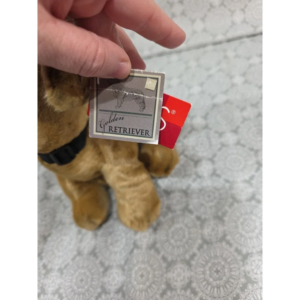 Russ Berrie Purebred Puppies Golden Retriever‎ Plush Stuffed Animal Toy Dog 12